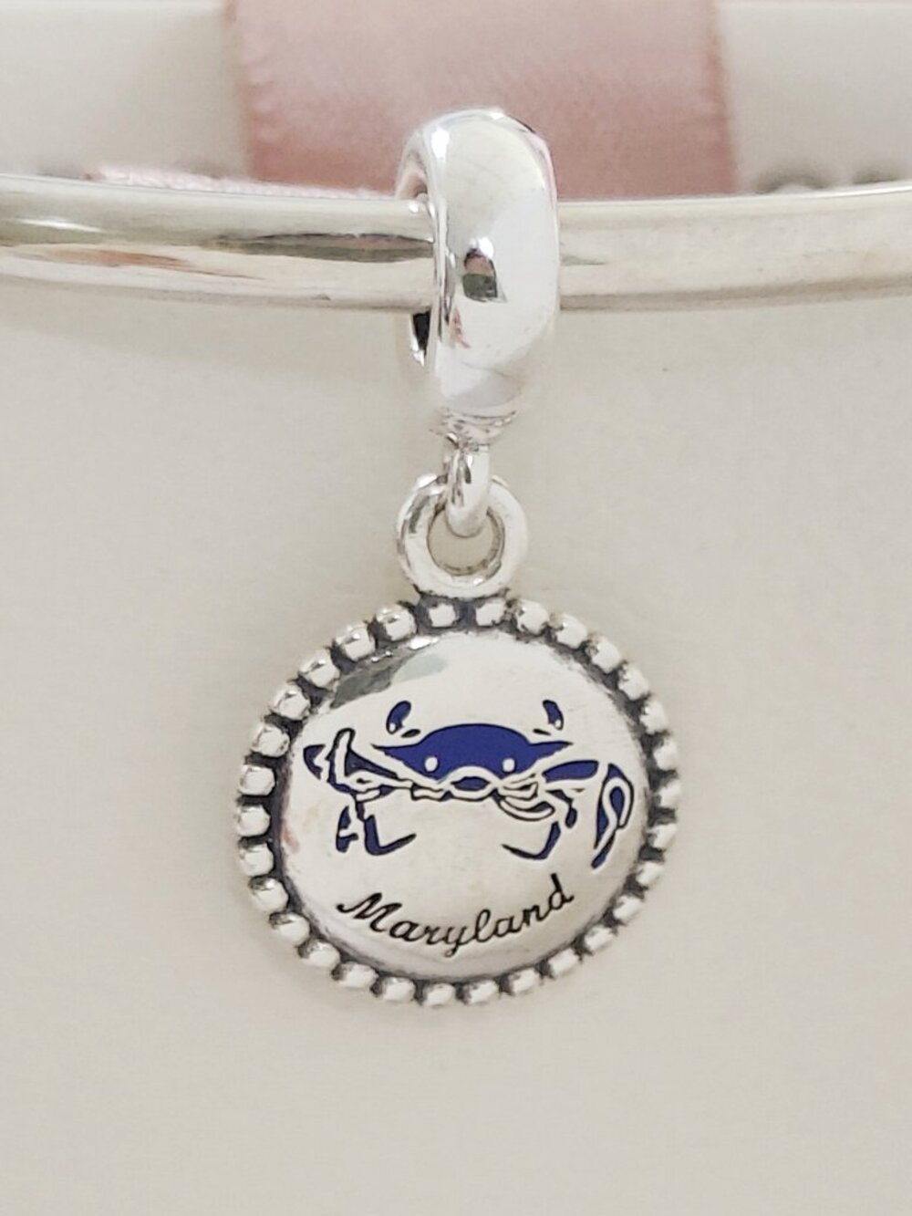 Pandora Maryland Crab Exclusive Dangle Charm S925 ALE with box
